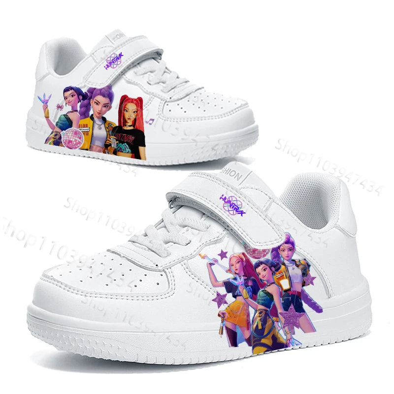 Zapatos casuales KPop Demon Hunters - Impermeables Unisex para Toda la Familia
