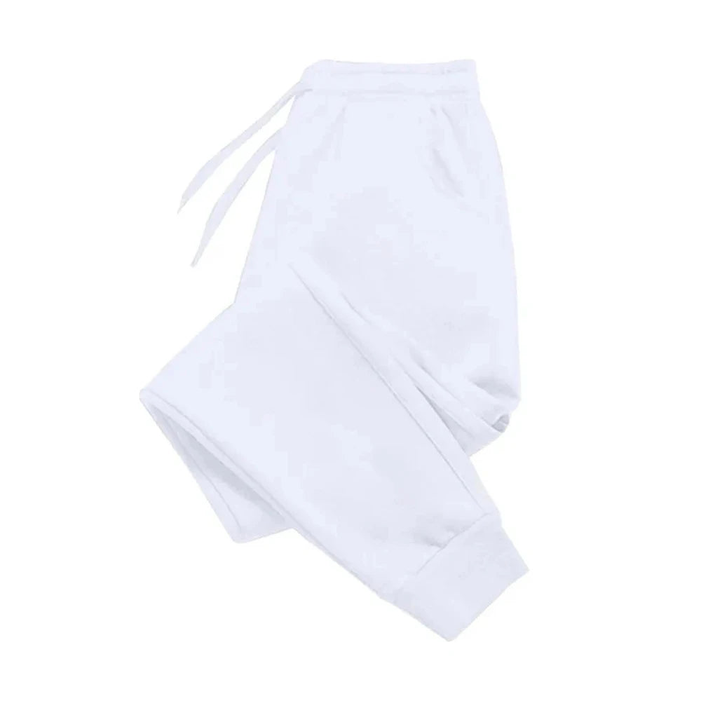 Pantalones de Chándal de Lana para Hombre - Otoño Invierno Cálidos