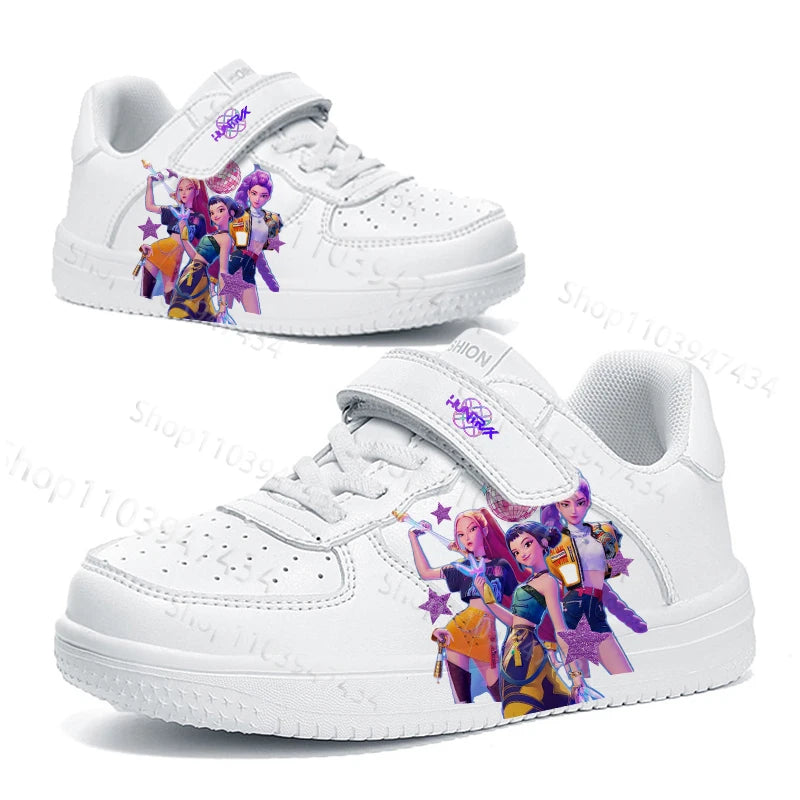 Zapatos casuales KPop Demon Hunters - Impermeables Unisex para Toda la Familia