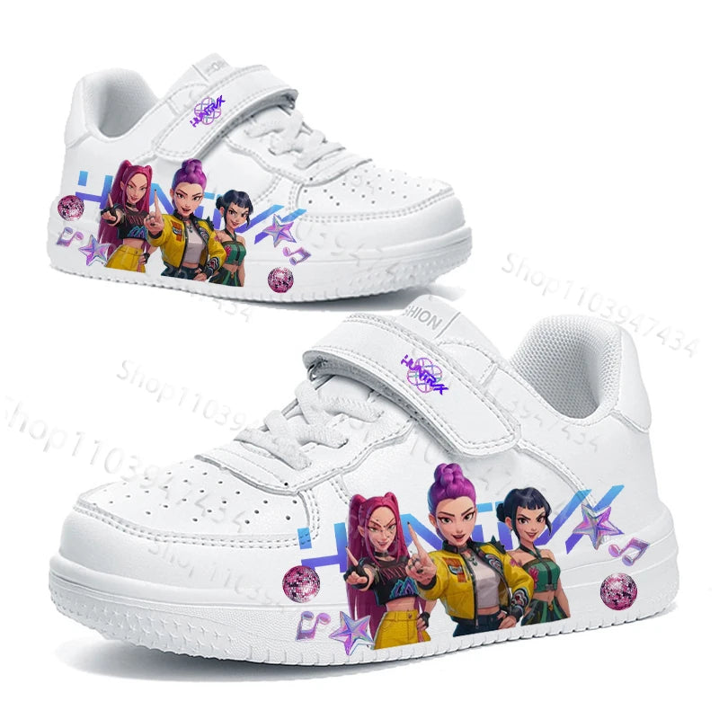 Zapatos casuales KPop Demon Hunters - Impermeables Unisex para Toda la Familia