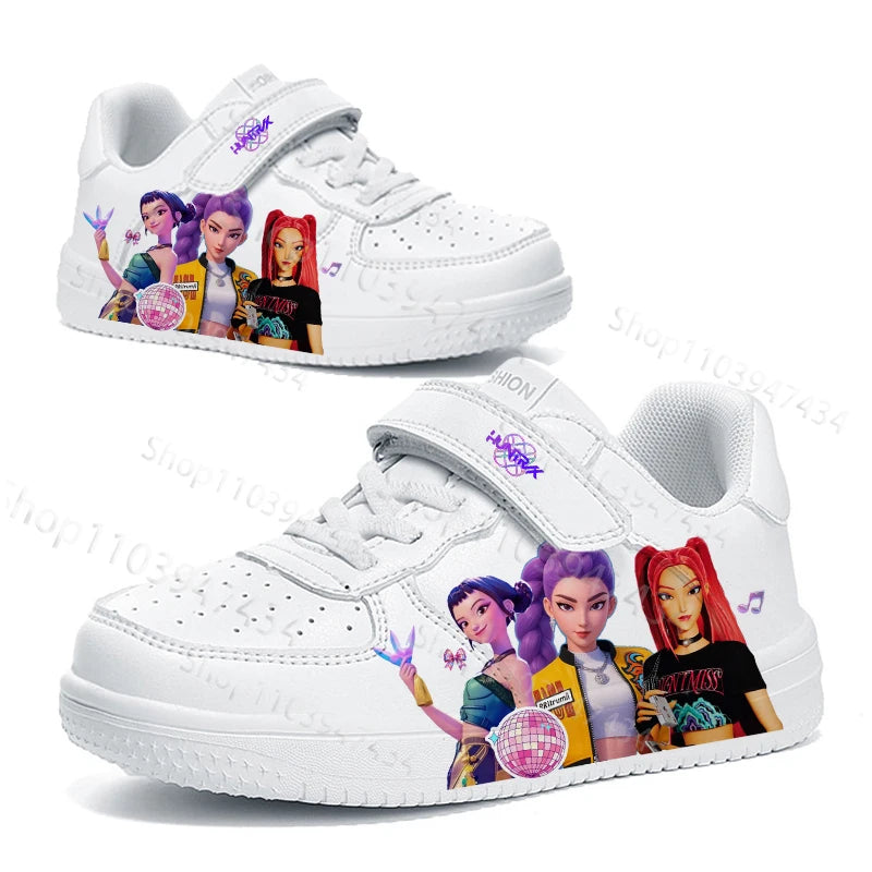 Zapatos casuales KPop Demon Hunters - Impermeables Unisex para Toda la Familia